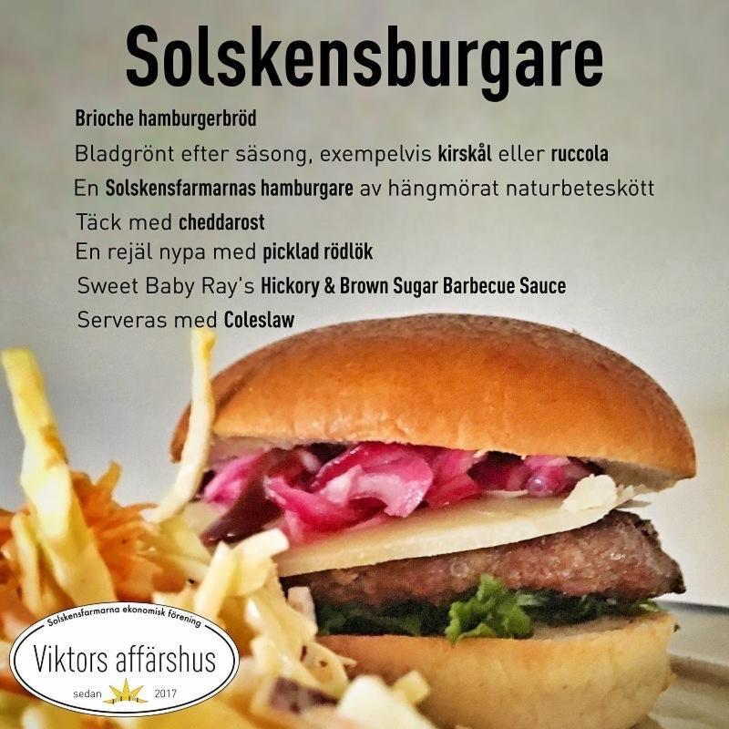 Viktors Affaershus Bed & Breakfast Atran Dış mekan fotoğraf