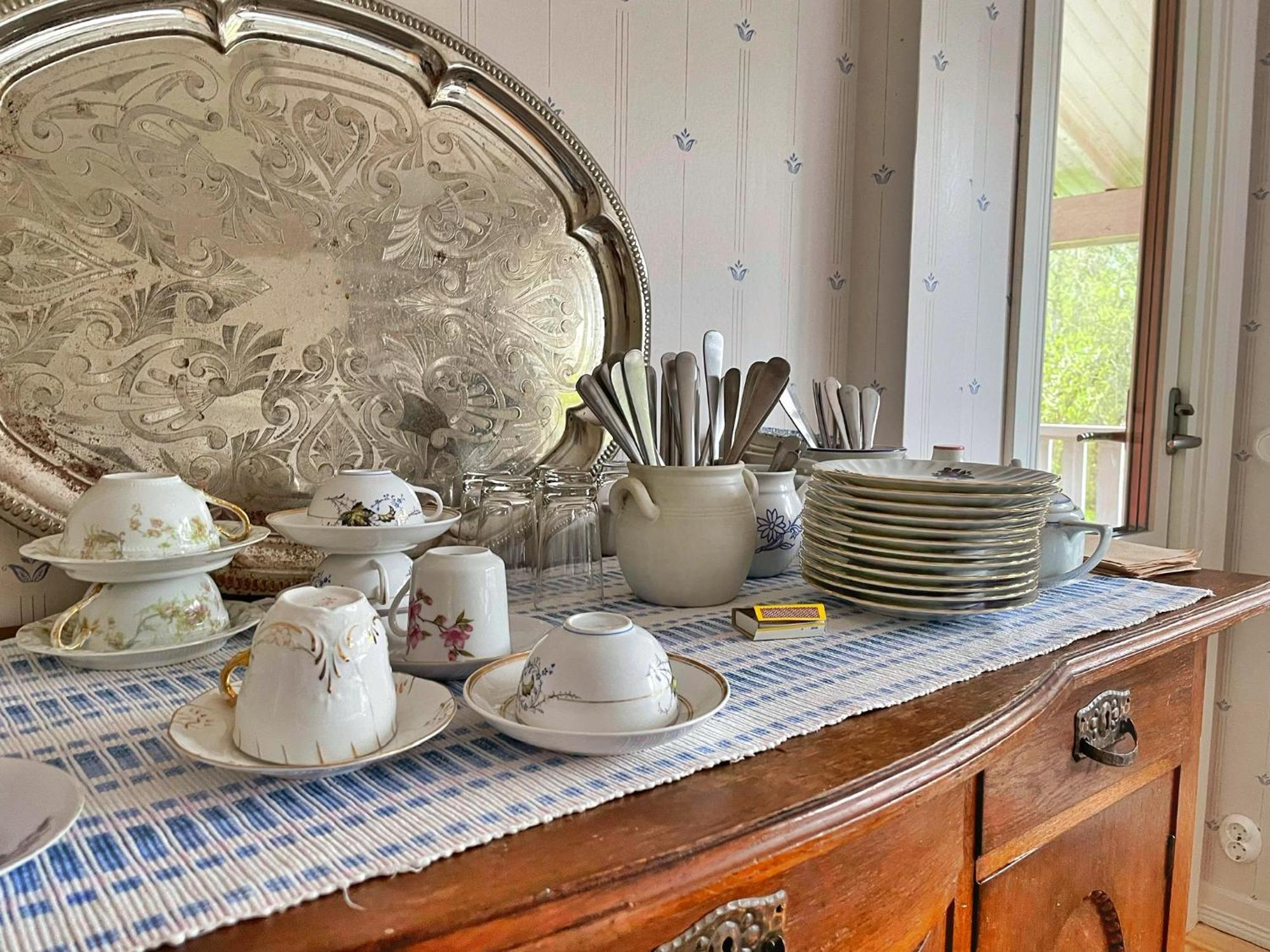 Viktors Affaershus Bed & Breakfast Atran Dış mekan fotoğraf